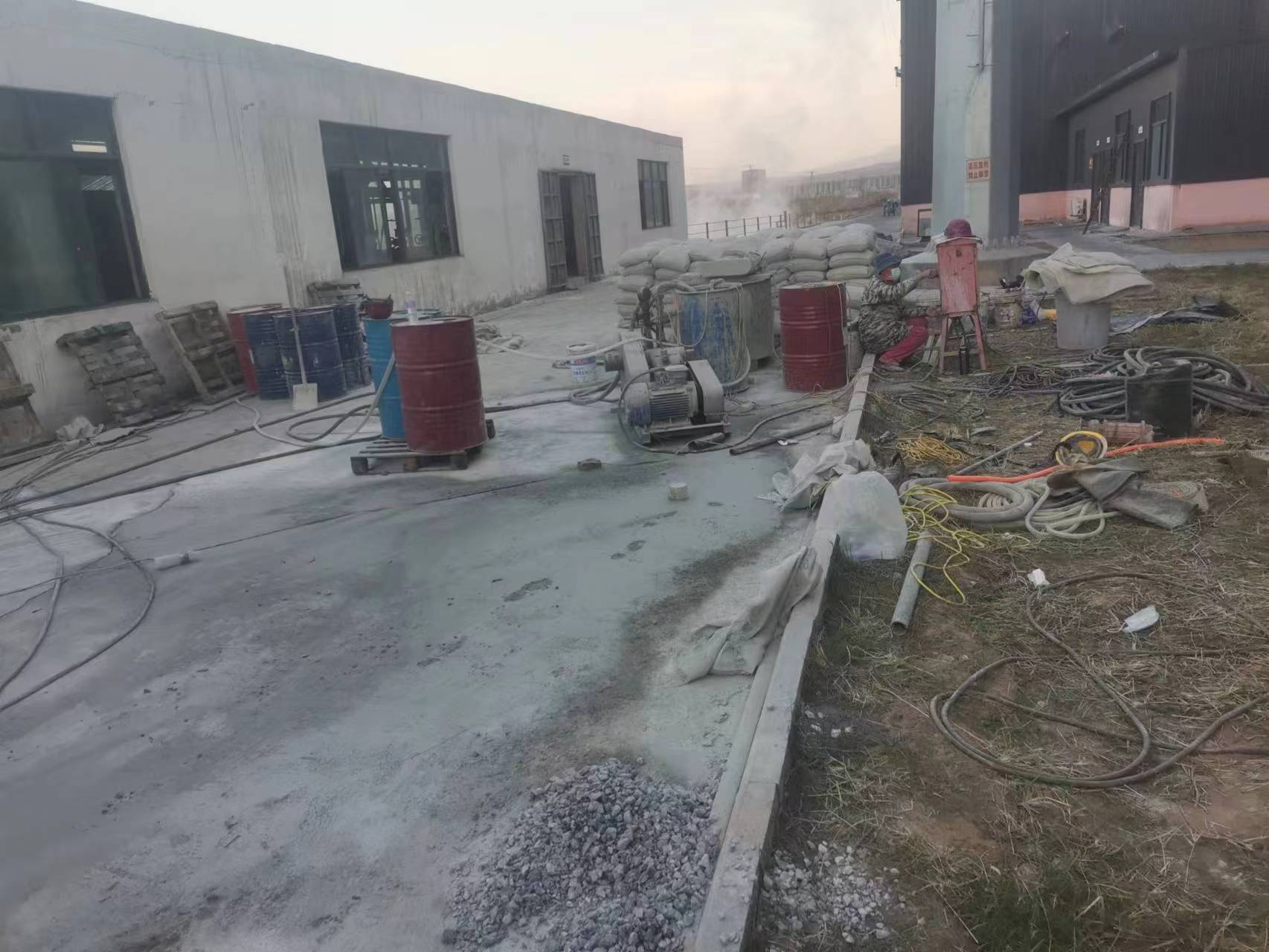 荔浦厂房地基沉降注浆